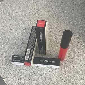 bareMinerals Daring Red Lipstick